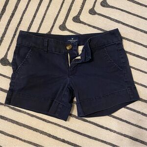 American Eagle Outfitters Dark Blue Women's Shorts